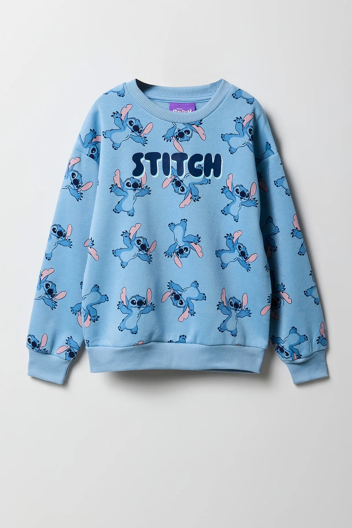 Chandail en molleton à imprimé Stitch pour fille sold by Urban Planet