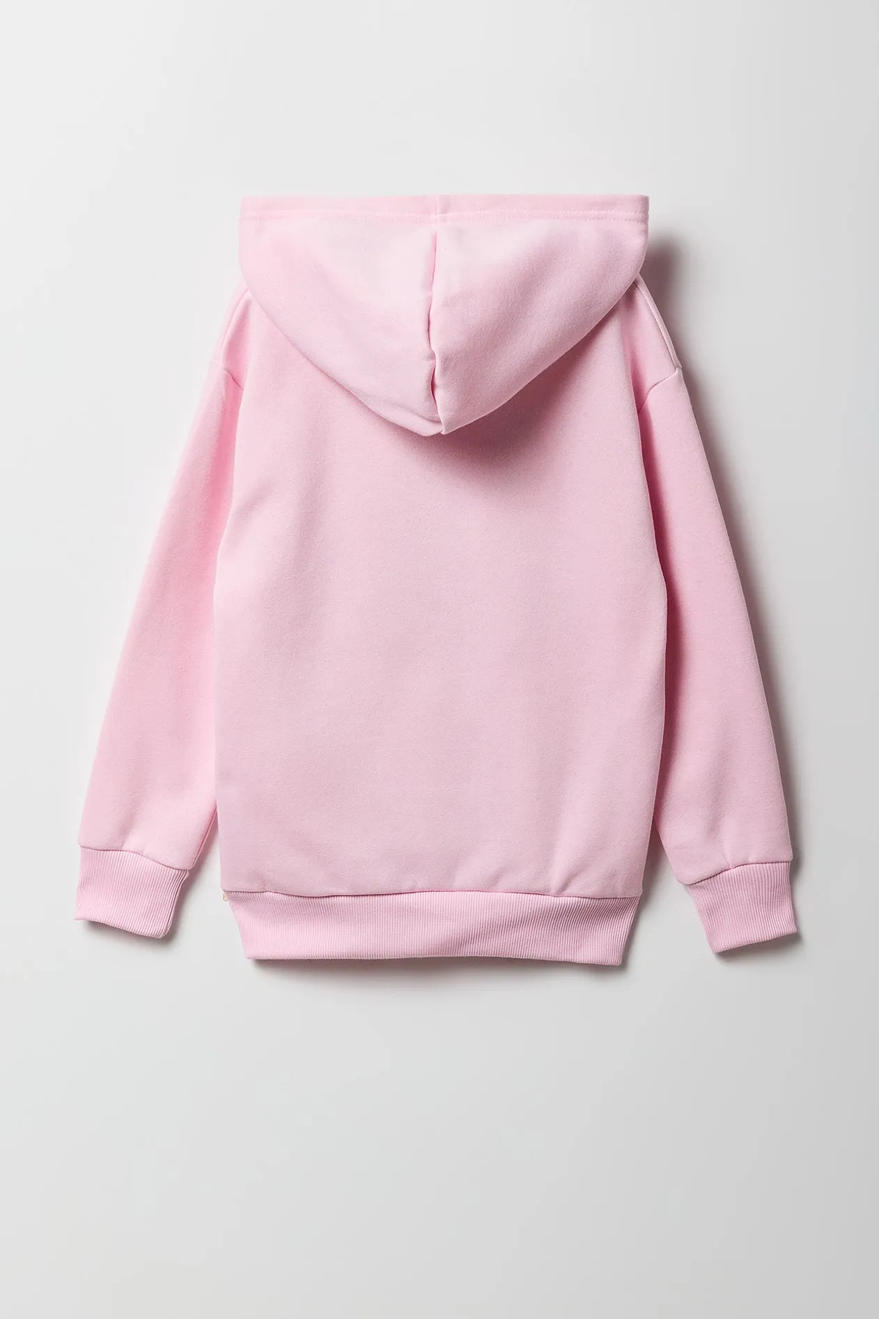 Girls Pink Snoopy Graphic Fleece Hoodie sold by Urban Planet product image thumbnail 2