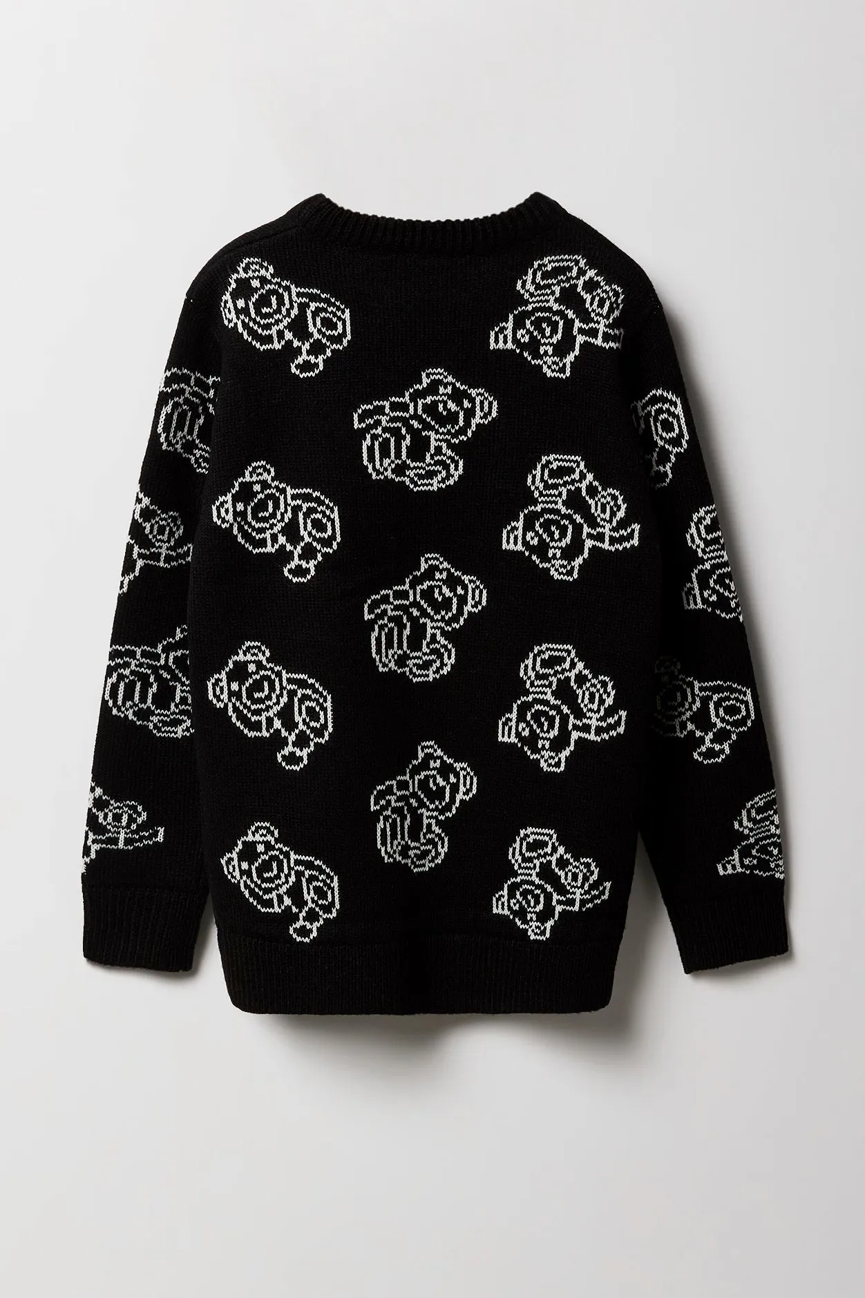 Boys Teddy Jacquard Knit Sweater sold by Urban Planet product image thumbnail 2