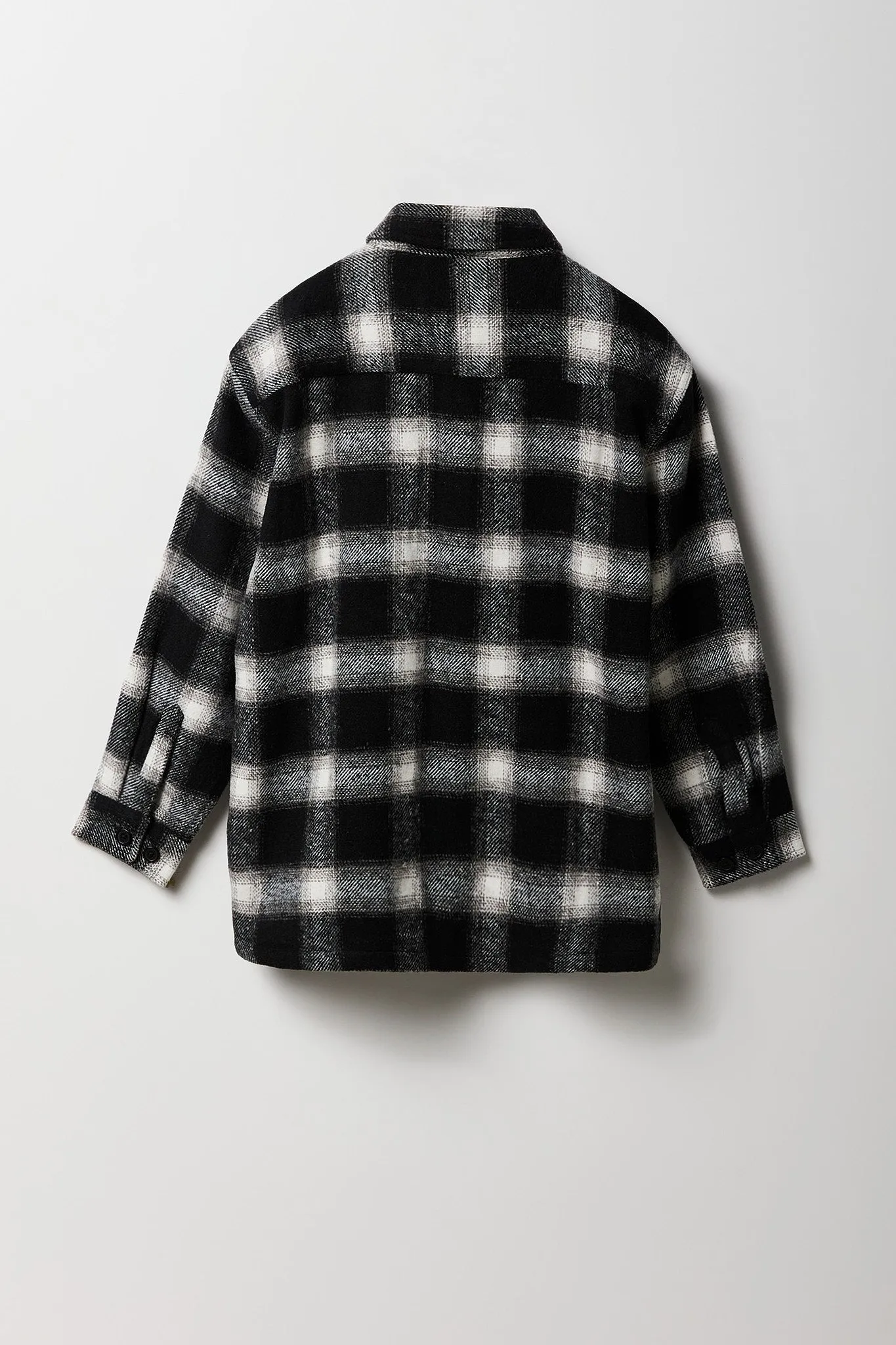 Boys Flannel Plaid Top sold by Urban Planet product image thumbnail 4