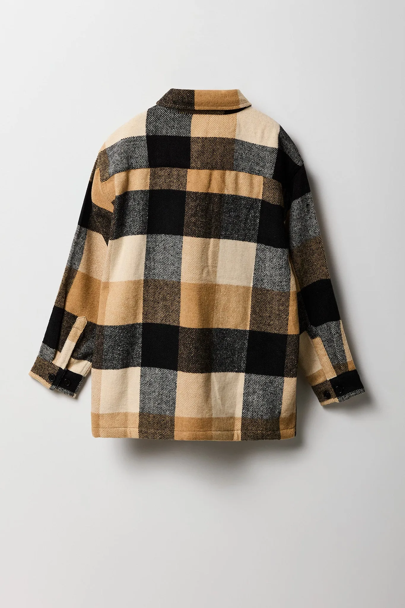 Boys Flannel Plaid Top sold by Urban Planet product image thumbnail 2