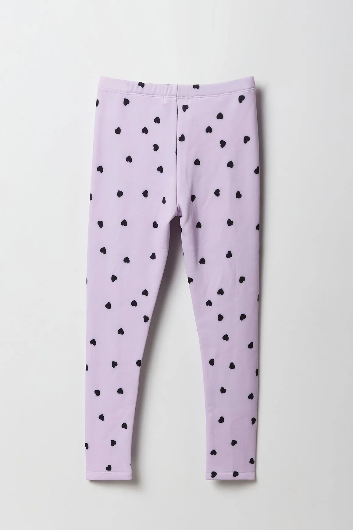 Girls Faux Fur Lined Printed Legging sold by Urban Planet product image thumbnail 2