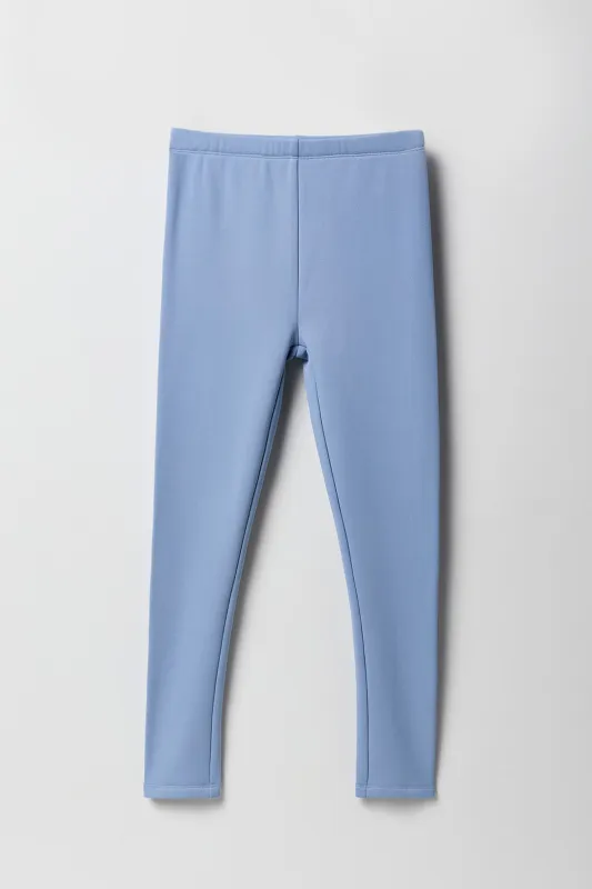 Girls Faux Fur Lined Solid Legging sold by Urban Planet