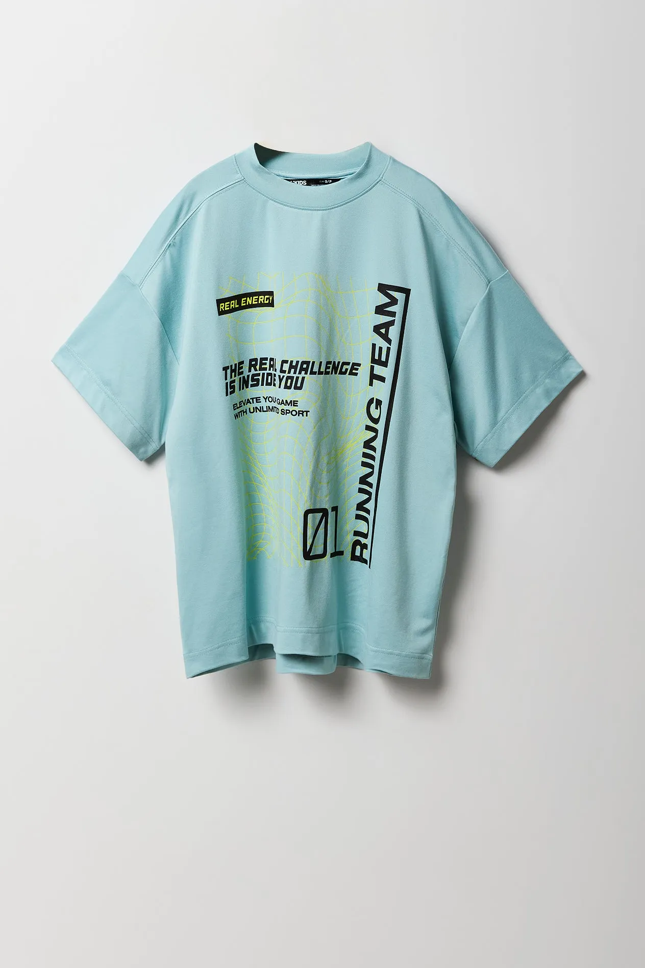 Boys Running Team Graphic Active T-Shirt sold by Urban Planet