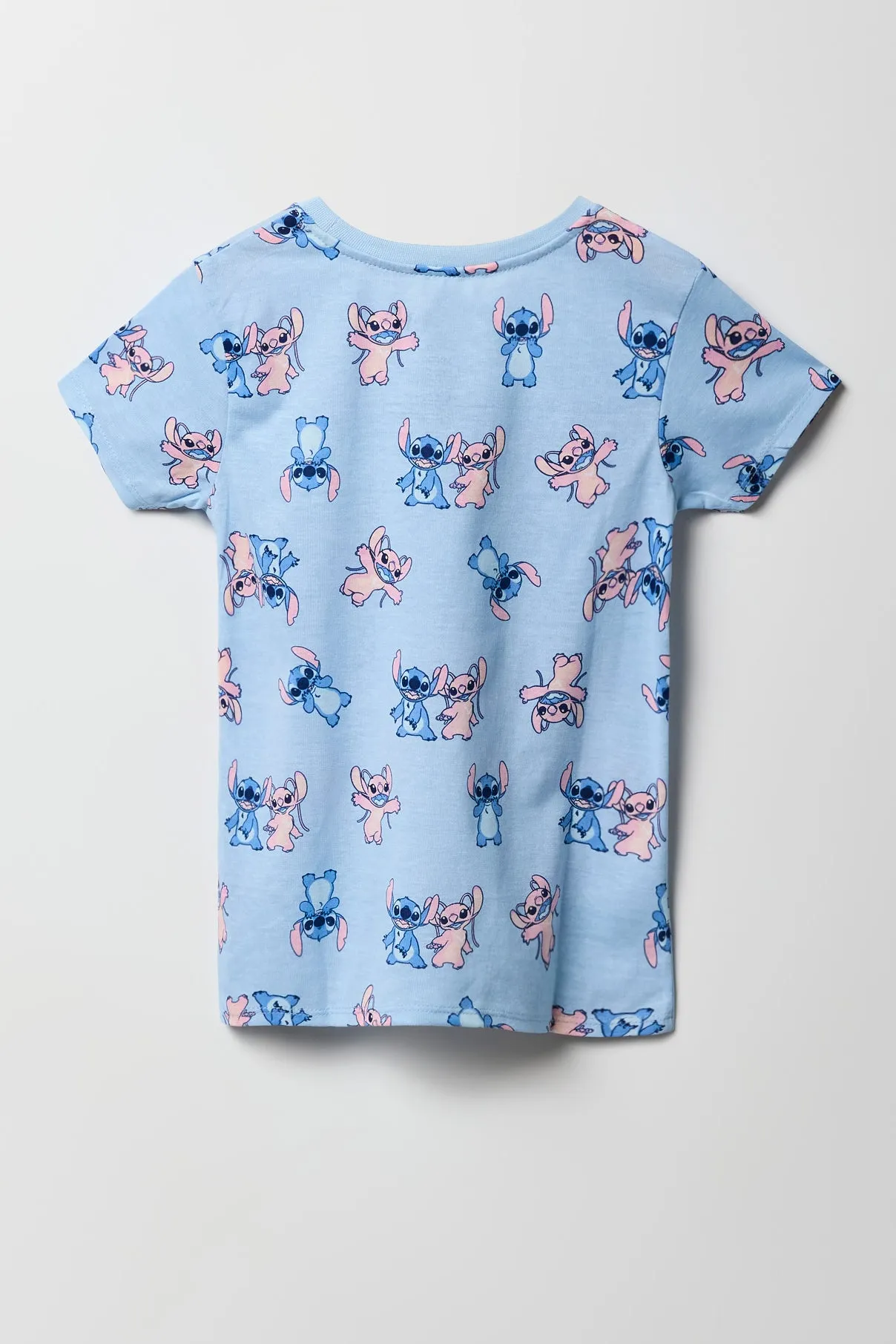 Girls Stitch & Angel Print T-Shirt sold by Urban Planet product image thumbnail 2