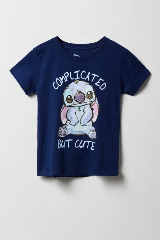 Girls Complicated But Cute Graphic T-Shirt sold by Urban Planet