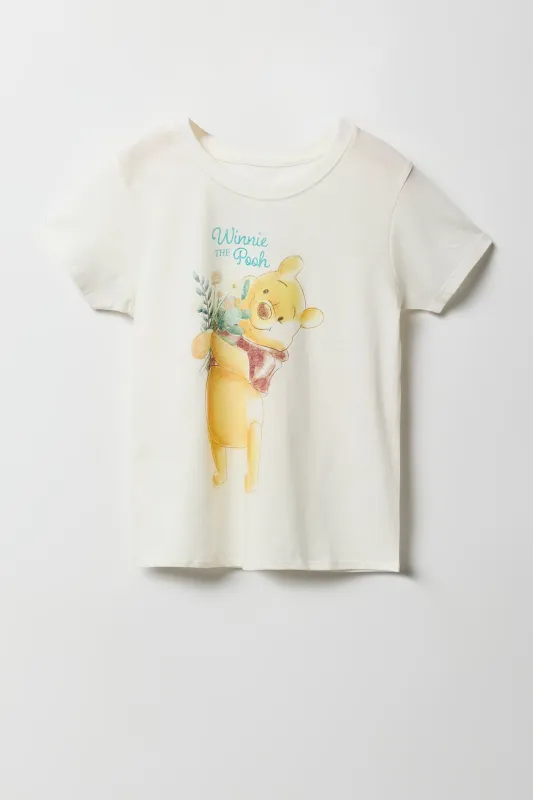 T-shirt à imprimé Pooh Bear pour fille sold by Urban Planet
