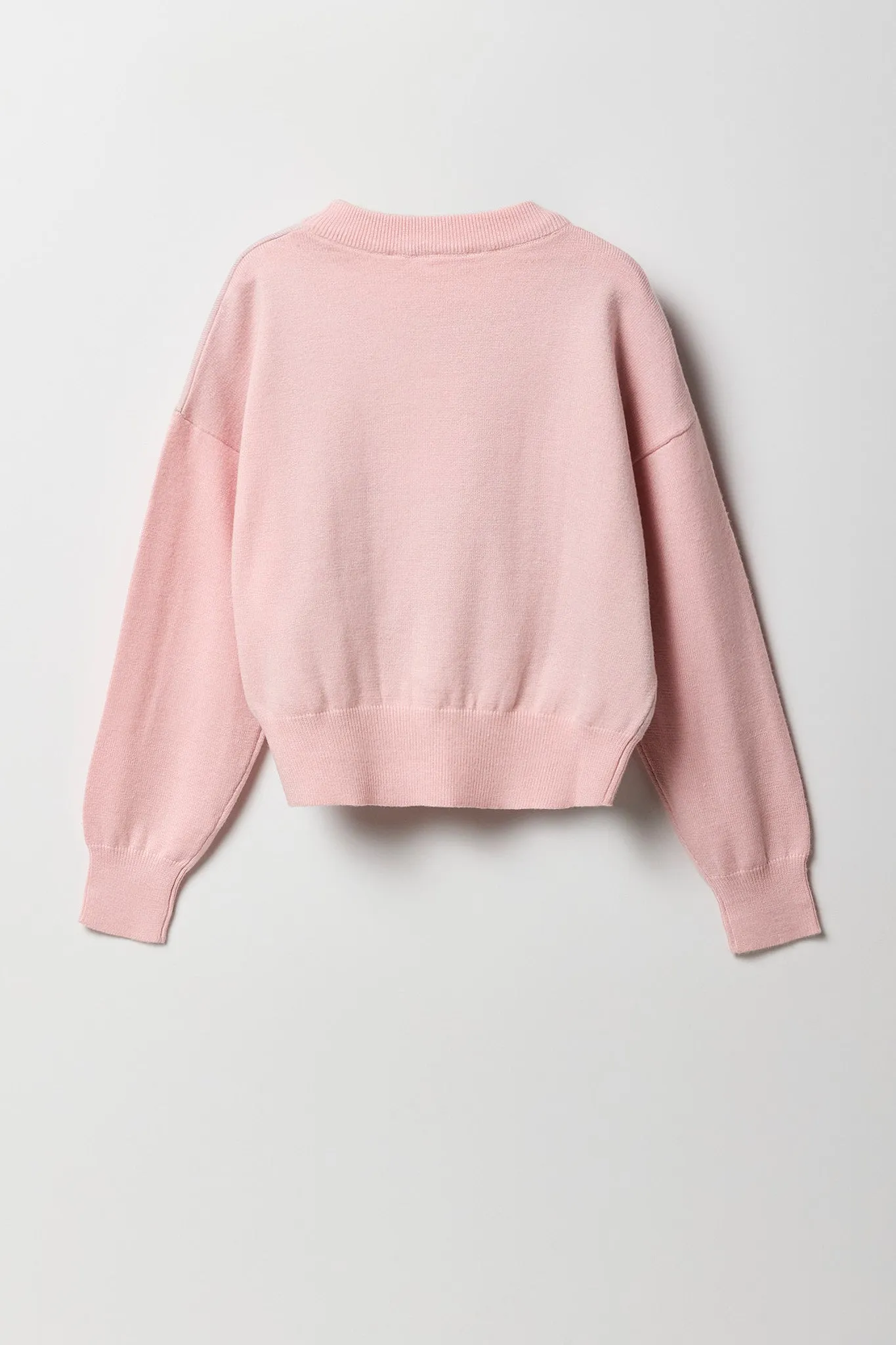 Girls Jacquard Knit Sweater sold by Urban Planet product image thumbnail 2