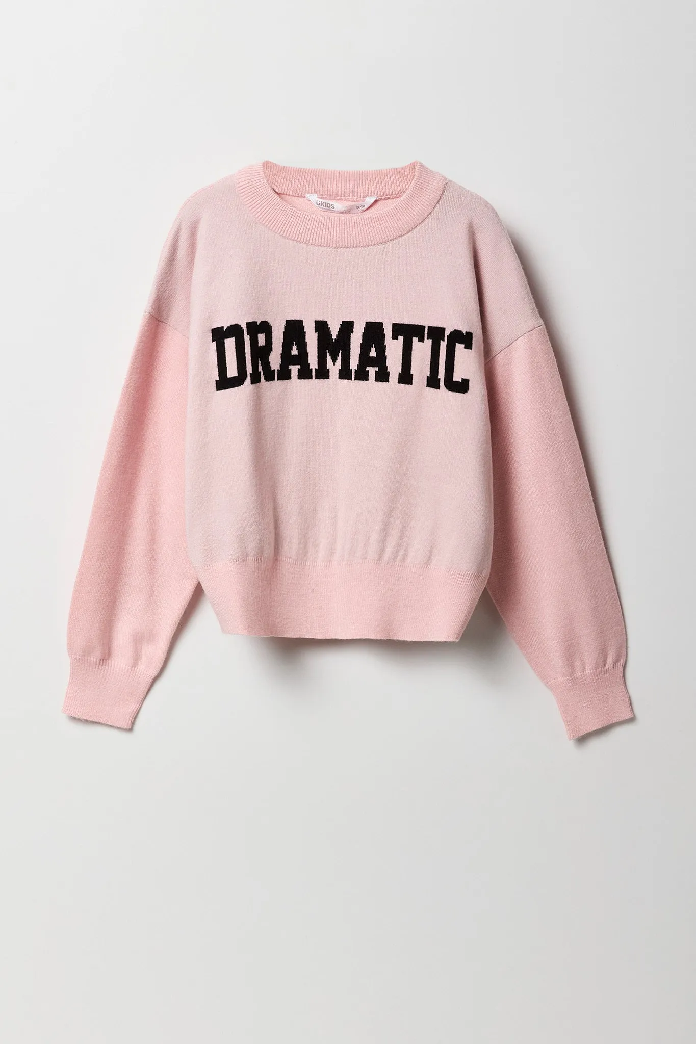 Girls Jacquard Knit Sweater sold by Urban Planet