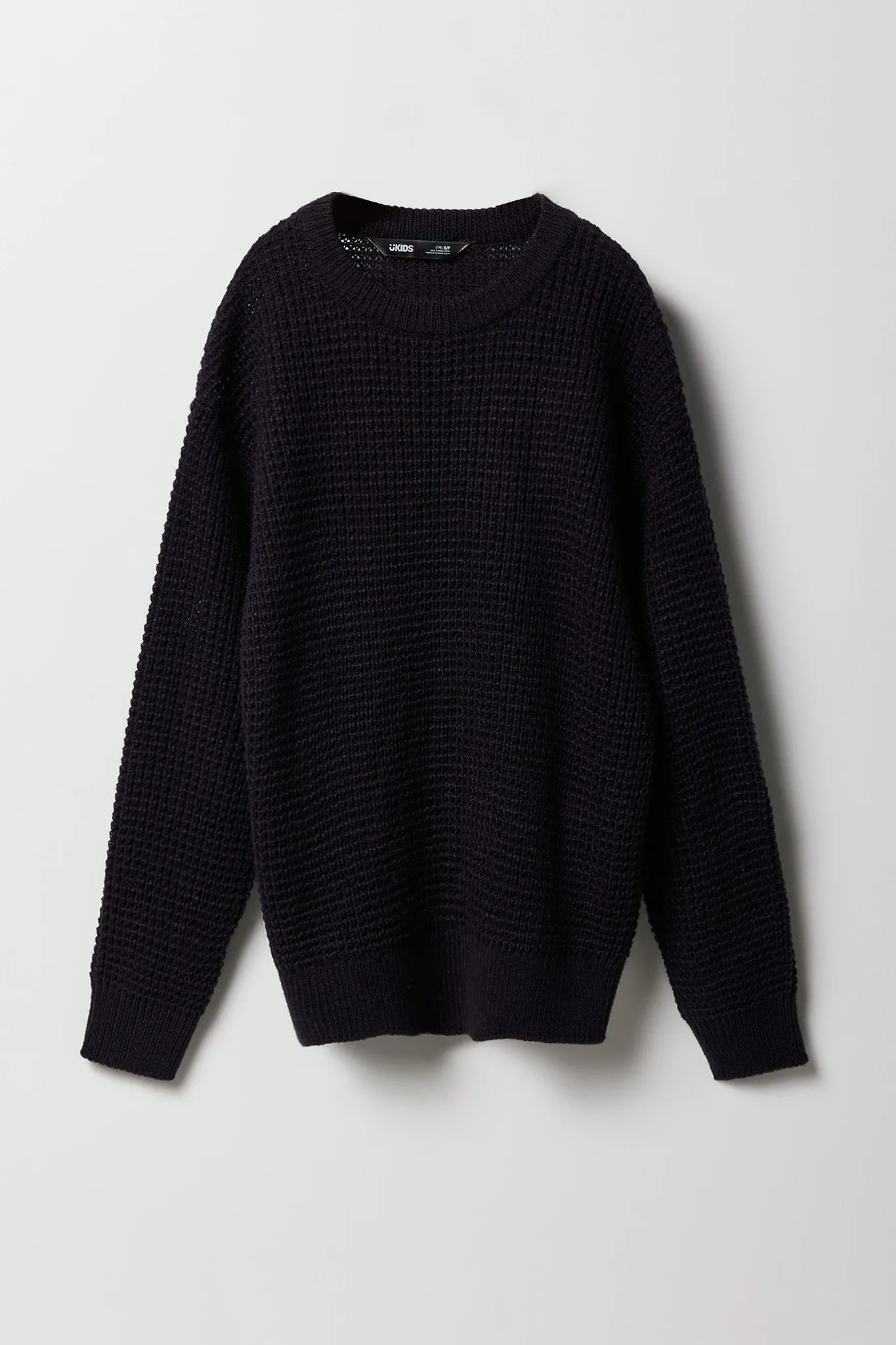 Boys Knit Solid Chunky Sweater sold by Urban Planet product image thumbnail 3