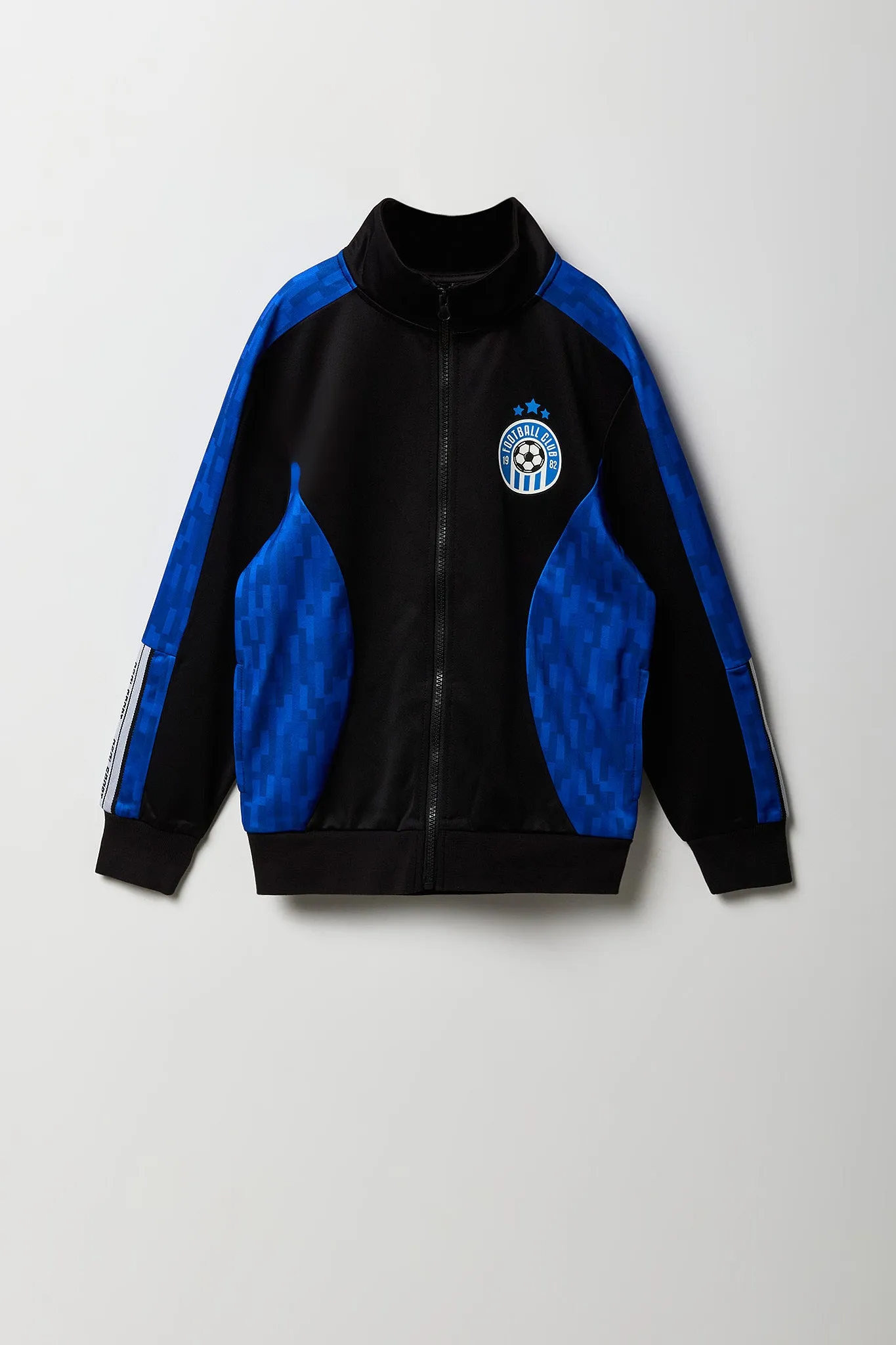 Boys Football Club Colourblock Zip-Up Jacket sold by Urban Planet product image thumbnail 3