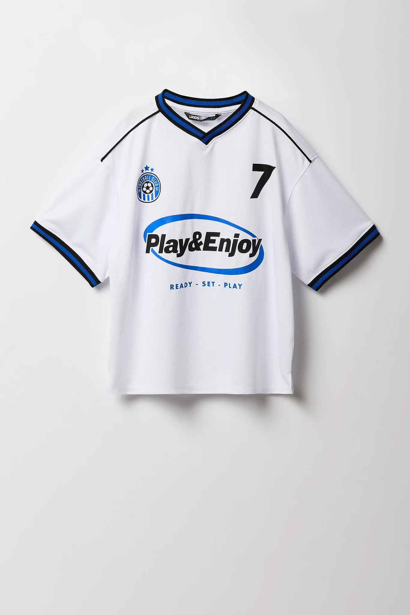 Boys Sport Graphic Mesh Jersey sold by Urban Planet product image thumbnail 5