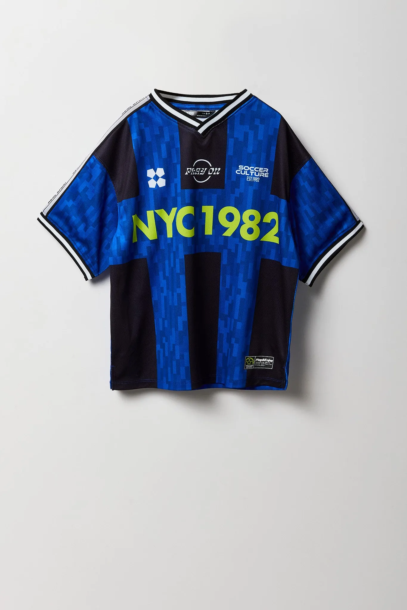 Boys Sport Graphic Mesh Jersey sold by Urban Planet