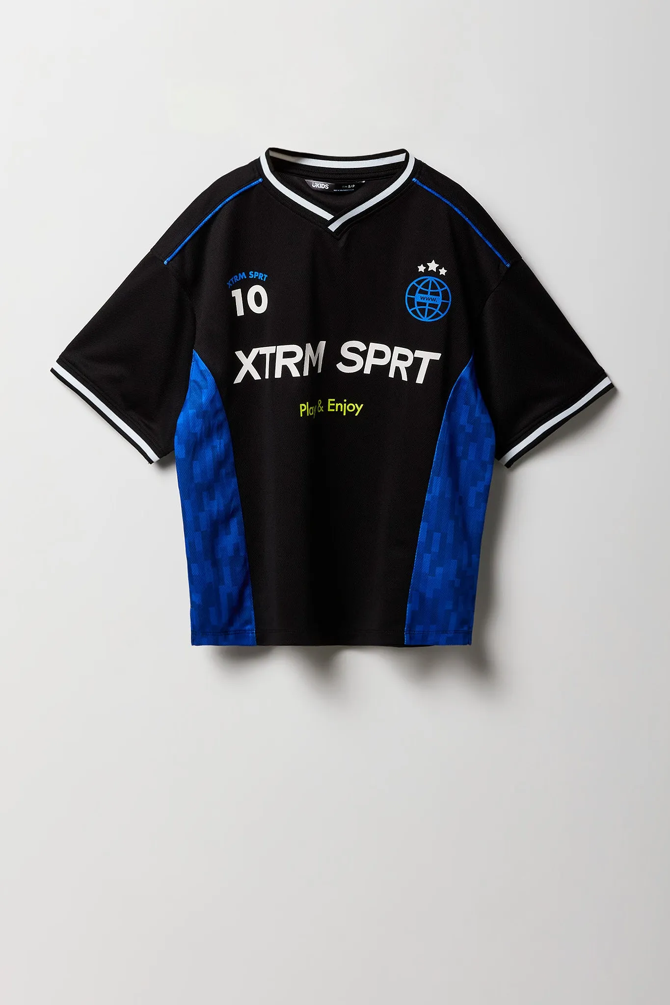 Jersey en filet à imprimé Sport pour garçon sold by Urban Planet product image thumbnail 3