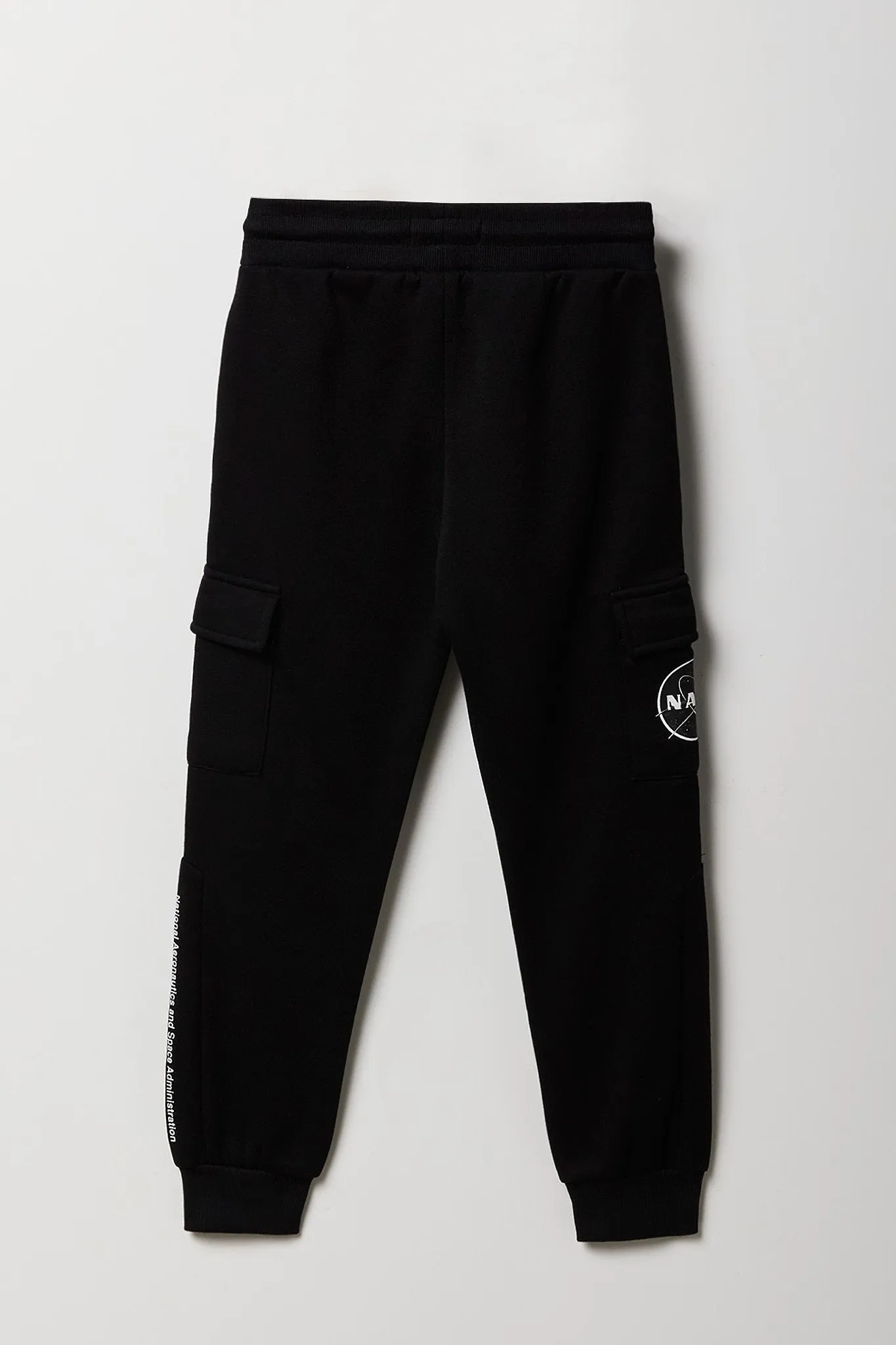 Jogger cargo en molleton à imprimé NASA pour garçon sold by Urban Planet product image thumbnail 2