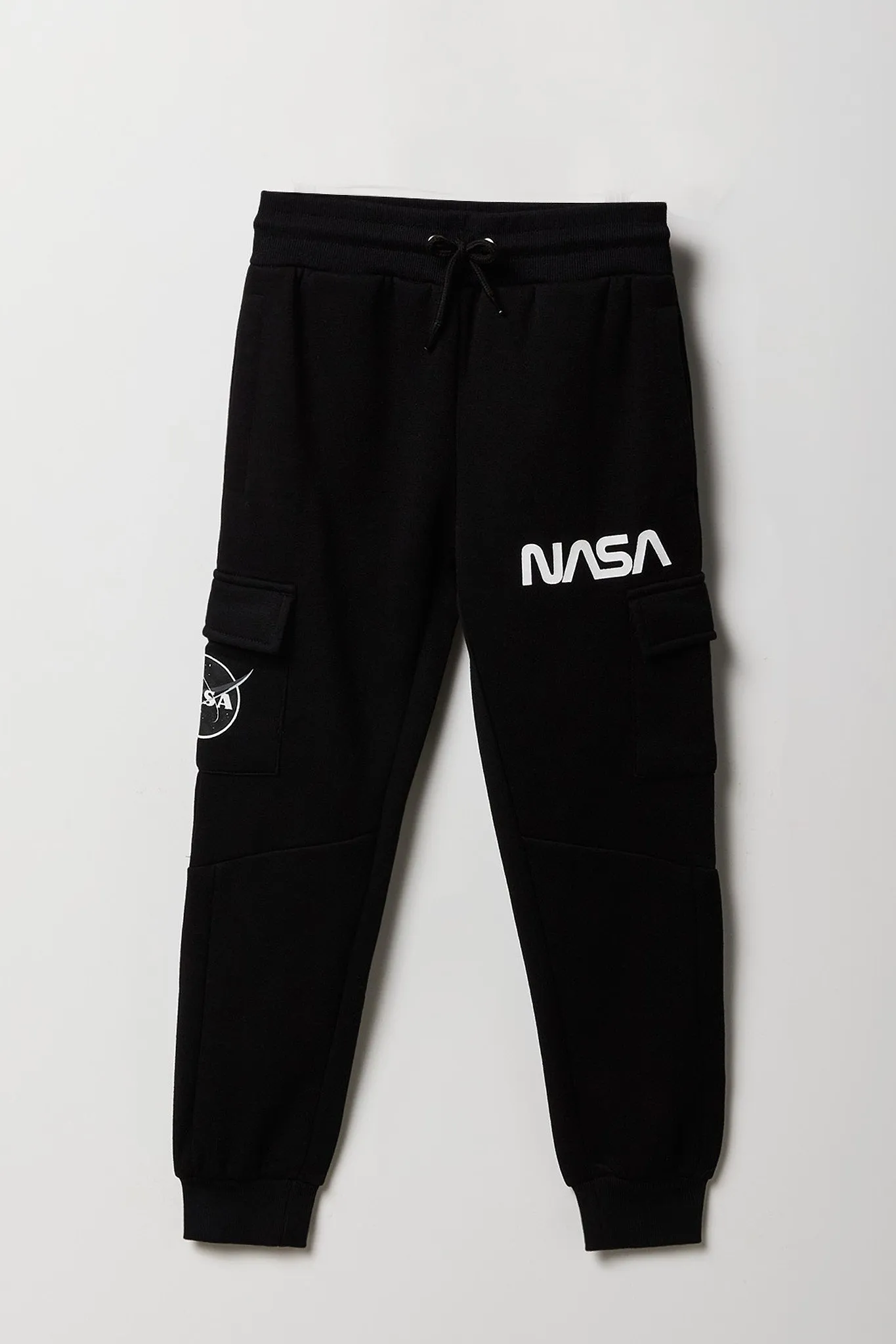 Jogger cargo en molleton à imprimé NASA pour garçon sold by Urban Planet