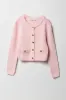 Cardigan boutonné en tricot pour fille sold by Urban Planet