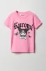 Girls Kuromi Butterfly Graphic T-Shirt sold by Urban Planet