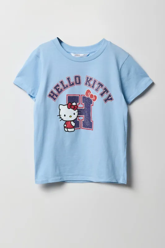 Girls Hello Kitty Sparkle Graphic T-Shirt sold by Urban Planet
