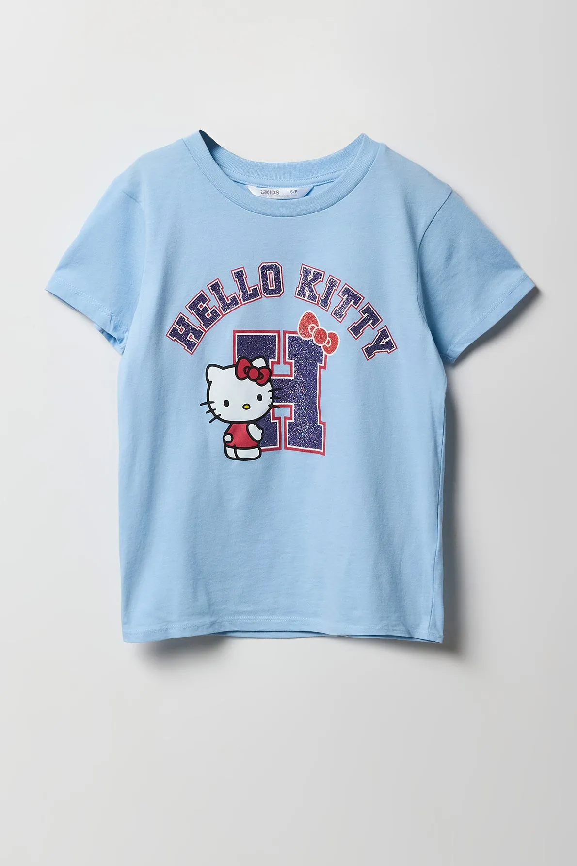 T-shirt à imprimé Hello Kitty scintillant pour fille sold by Urban Planet