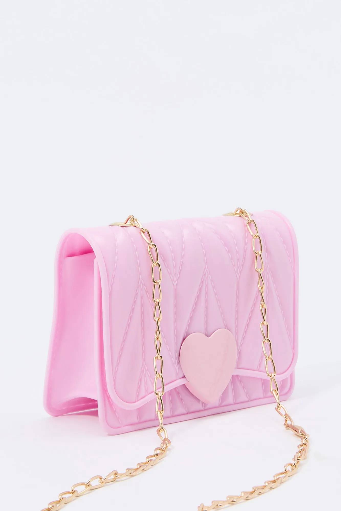 Girls Heart Crossbody Purse sold by Urban Planet product image thumbnail 2
