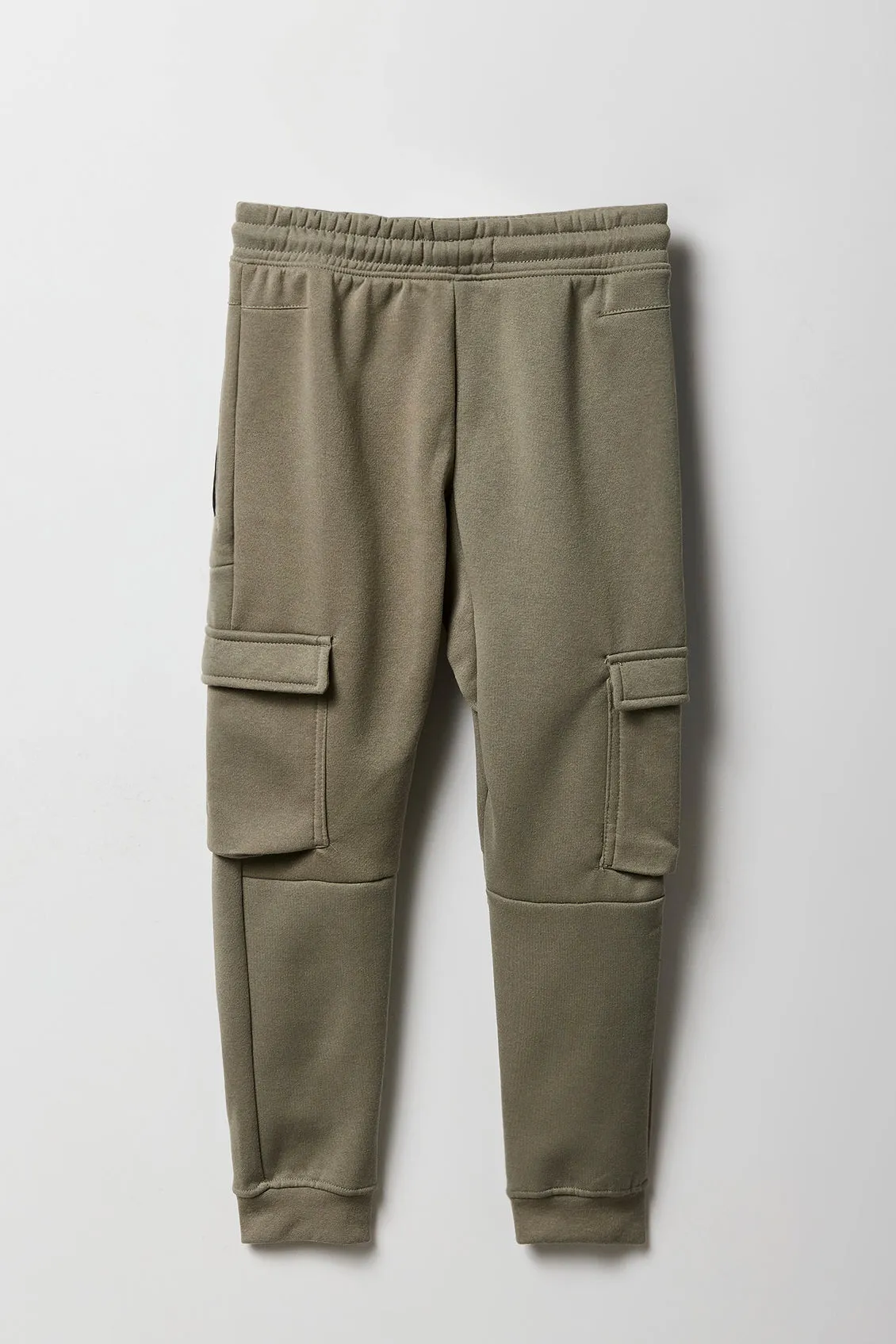 Boys Fleece Zip Pocket Cargo Jogger sold by Urban Planet product image thumbnail 4