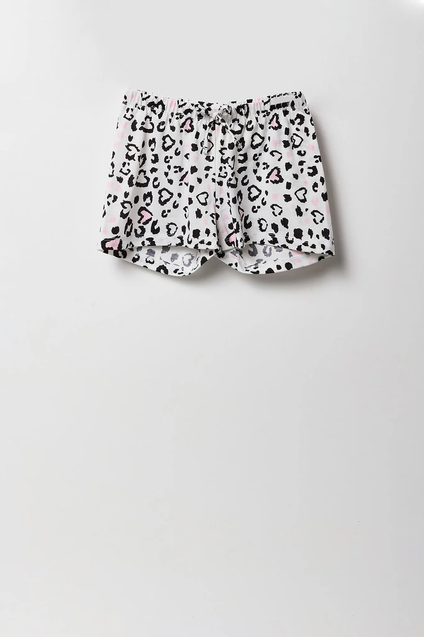 Girls Printed Button-Up Top & Short 2 Piece Pajama Set sold by Urban Planet product image thumbnail 4