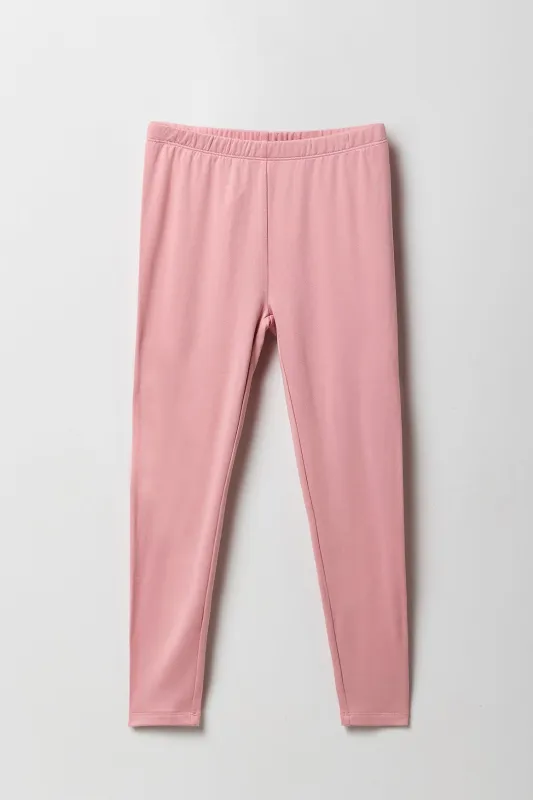 Girls Solid Soft Fleece Legging sold by Urban Planet