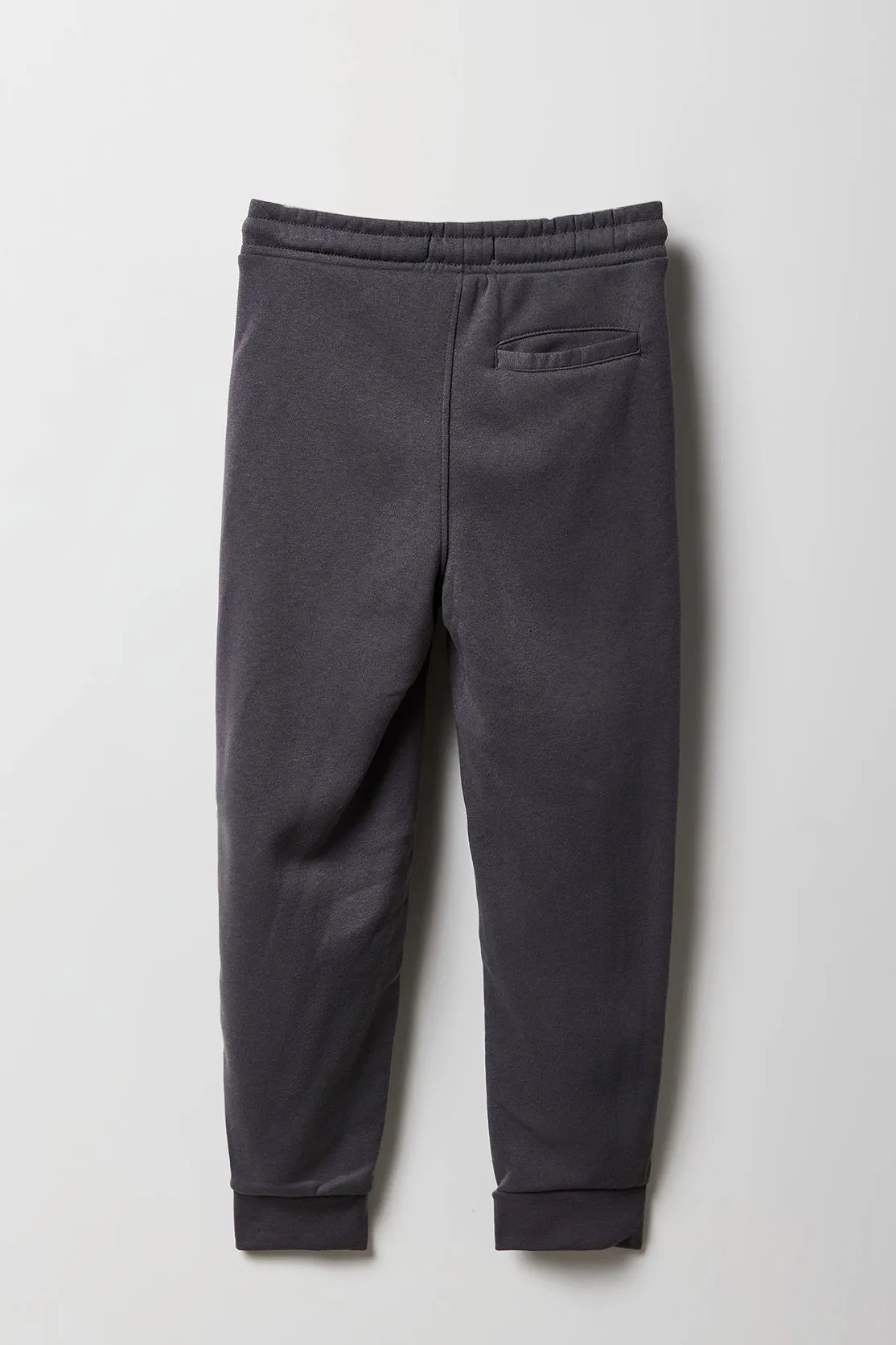 Boys Solid Fleece Jogger sold by Urban Planet product image thumbnail 4