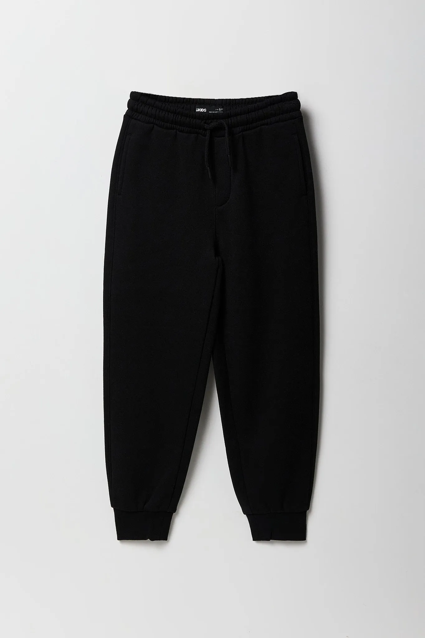 Boys Solid Fleece Jogger sold by Urban Planet product image thumbnail 5