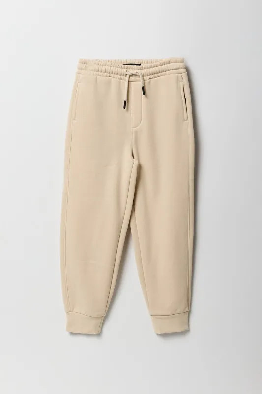 Jogger en molleton uni pour garçon sold by Urban Planet
