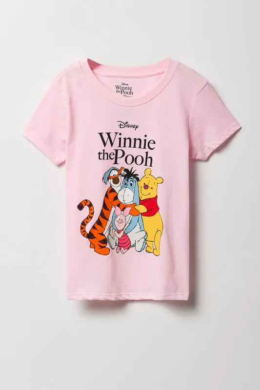 Girls Winnie the Pooh & Friends Graphic T-Shirt sold by Urban Planet