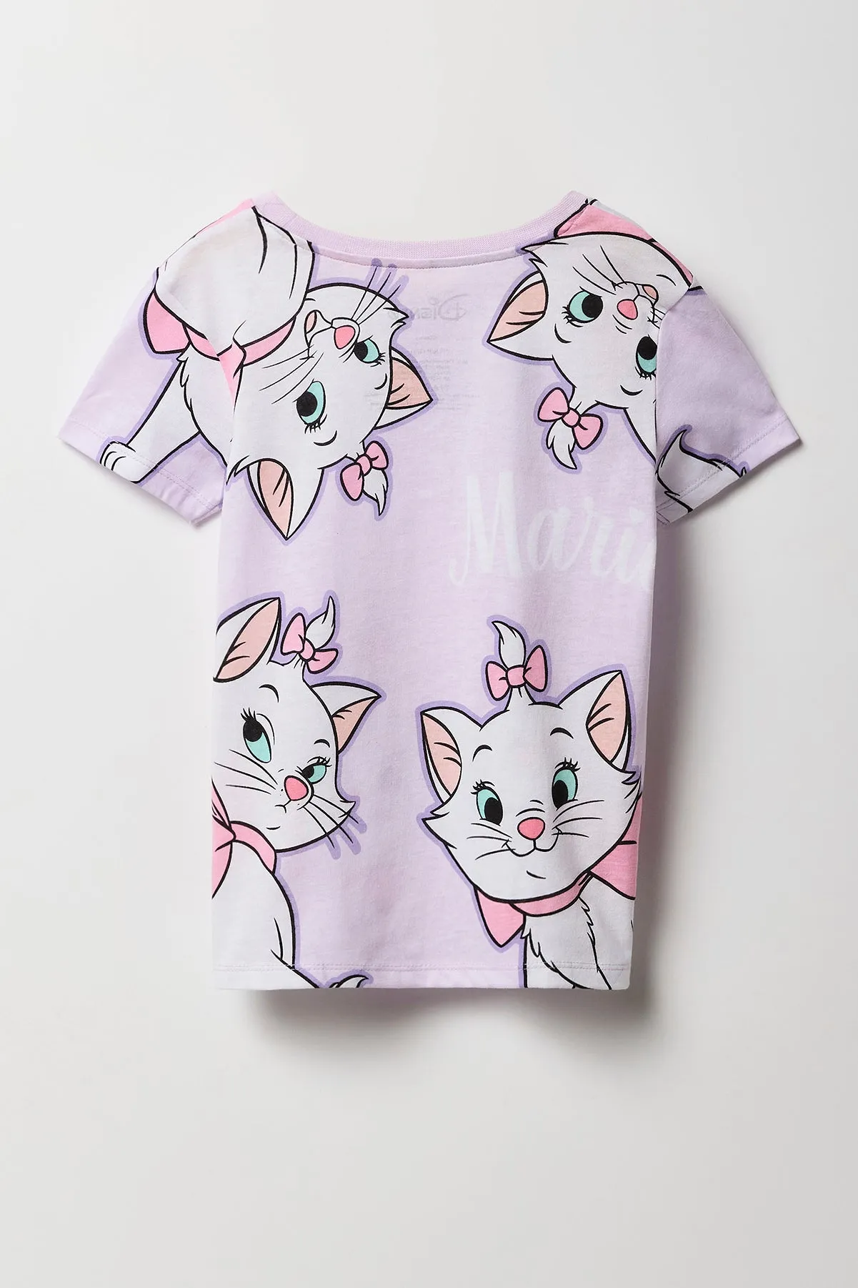 Girls Marie Print T-Shirt sold by Urban Planet product image thumbnail 2