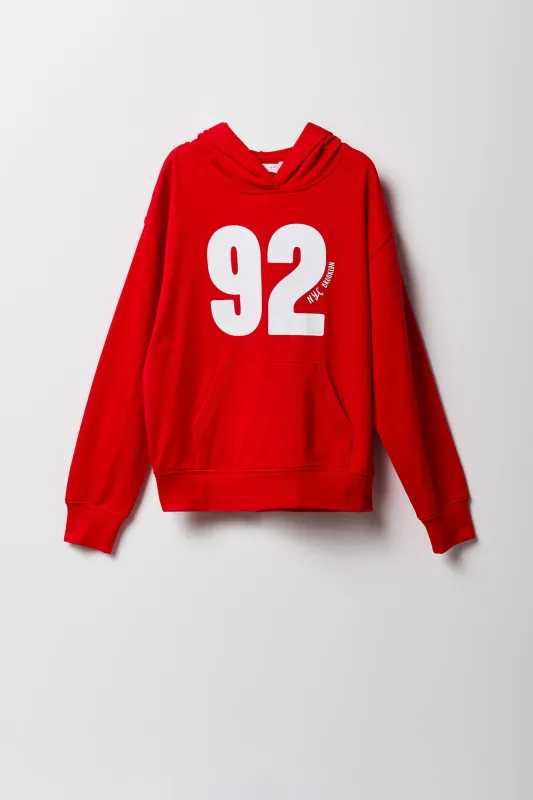 Girls Active City Graphic Soft Fleece Hoodie sold by Urban Planet