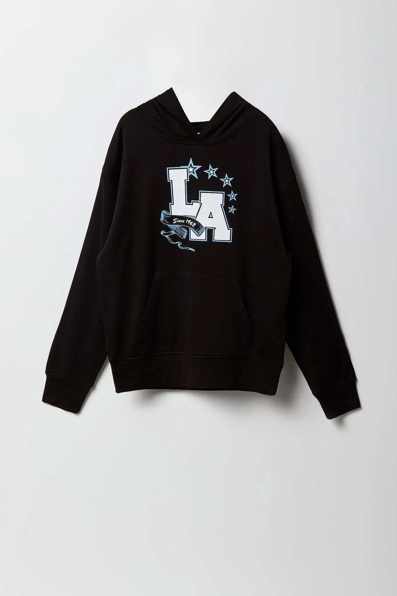 Haut à capuchon Active en molleton doux avec imprimé City pour fille sold by Urban Planet product image thumbnail 5