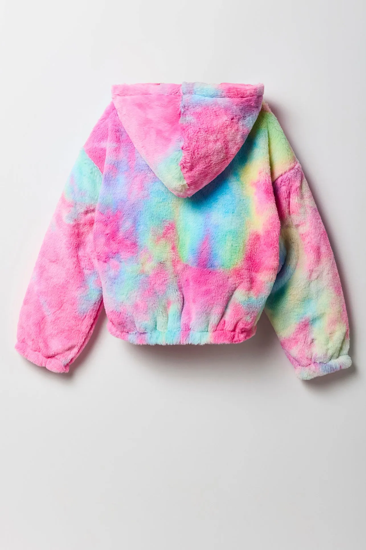 Girls Quilted Faux Fur Reversible Bomber Jacket sold by Urban Planet product image thumbnail 4
