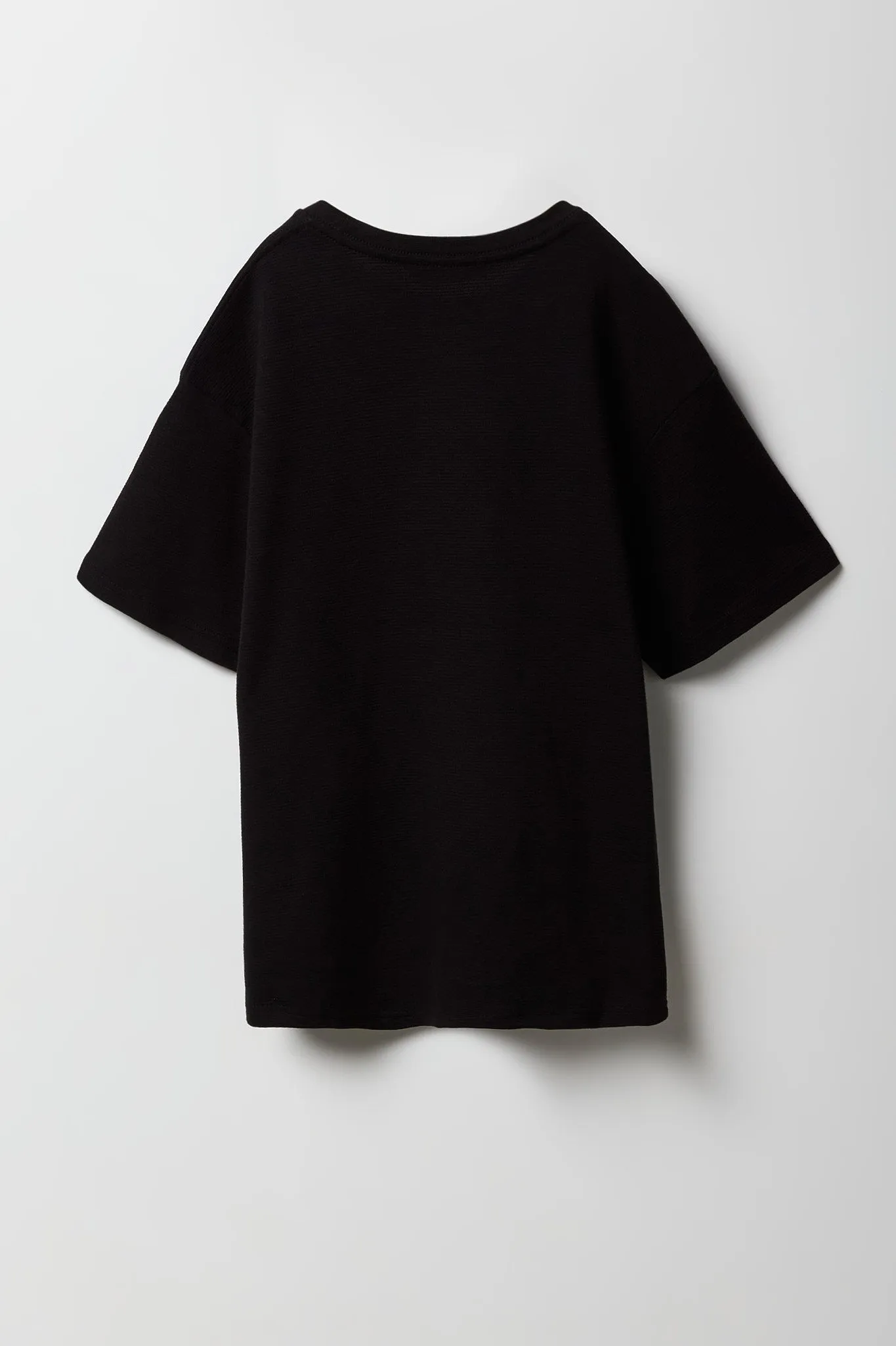 Boys Textured Crewneck T-Shirt sold by Urban Planet product image thumbnail 2