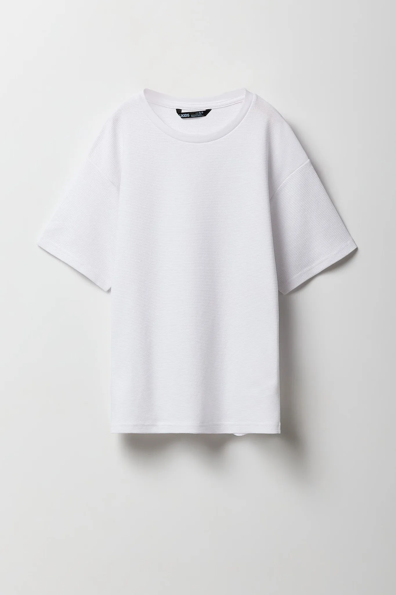 Boys Textured Crewneck T-Shirt sold by Urban Planet product image thumbnail 3