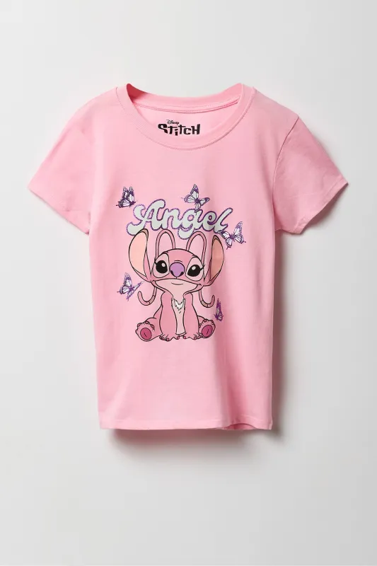 T-shirt à imprimé Angel pour filles sold by Urban Planet