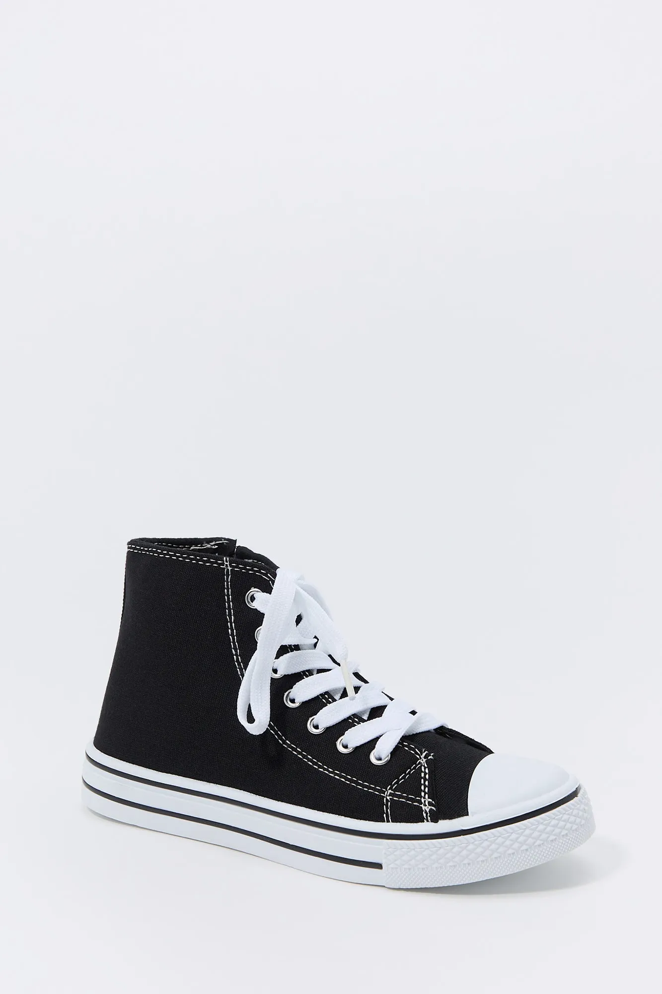 Girls High Top Lace Up Sneaker sold by Urban Planet product image thumbnail 2