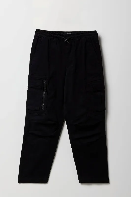 Pantalon cargo avec poche à glissière pour garçons sold by Urban Planet