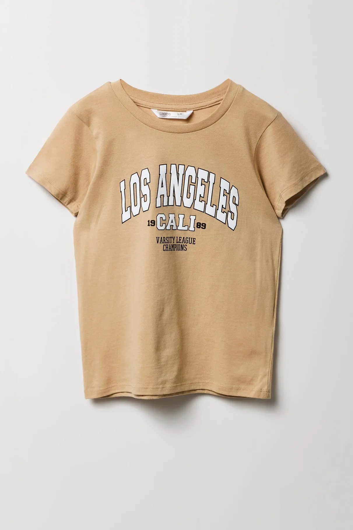 T-shirt à imprimé Los Angeles Cali pour filles sold by Urban Planet