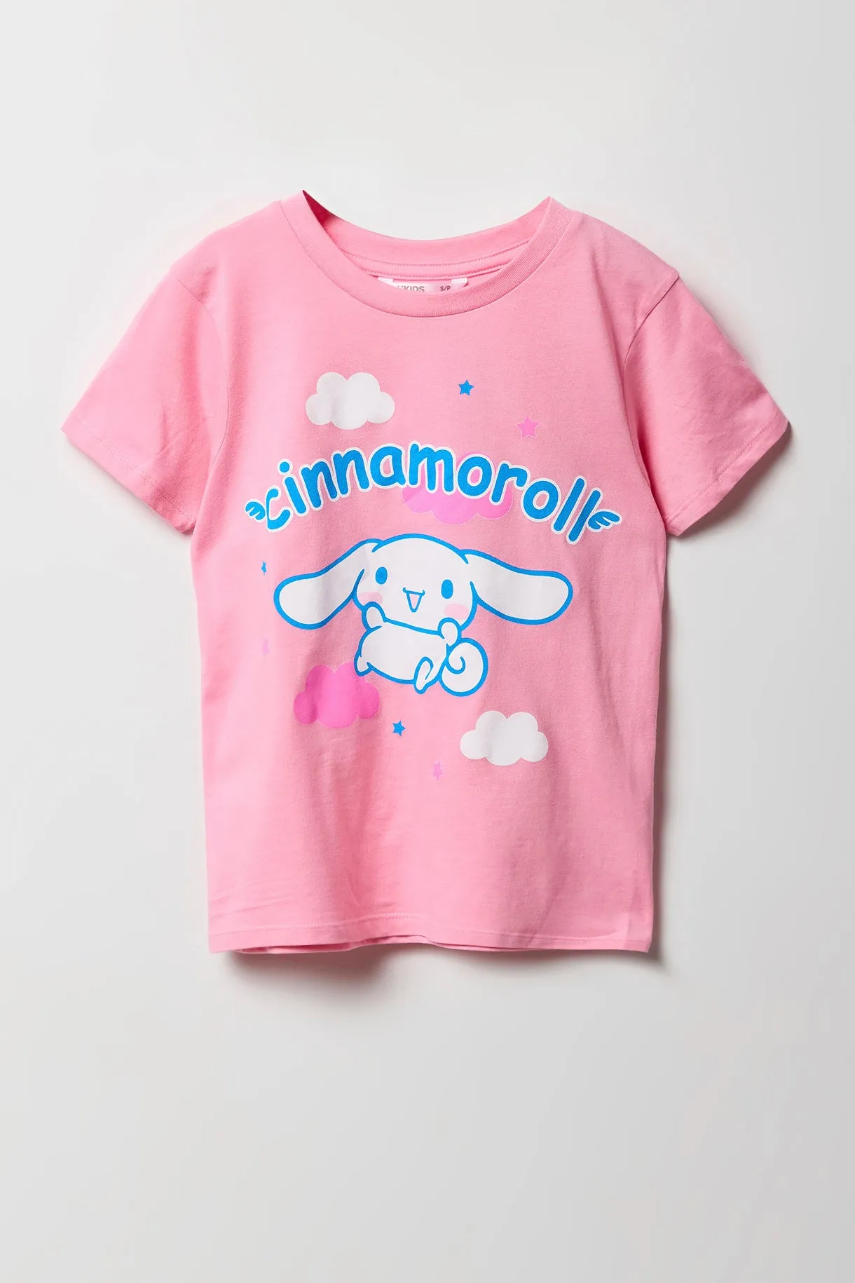 Girls Cinnamoroll Cloud Graphic T-Shirt sold by Urban Planet