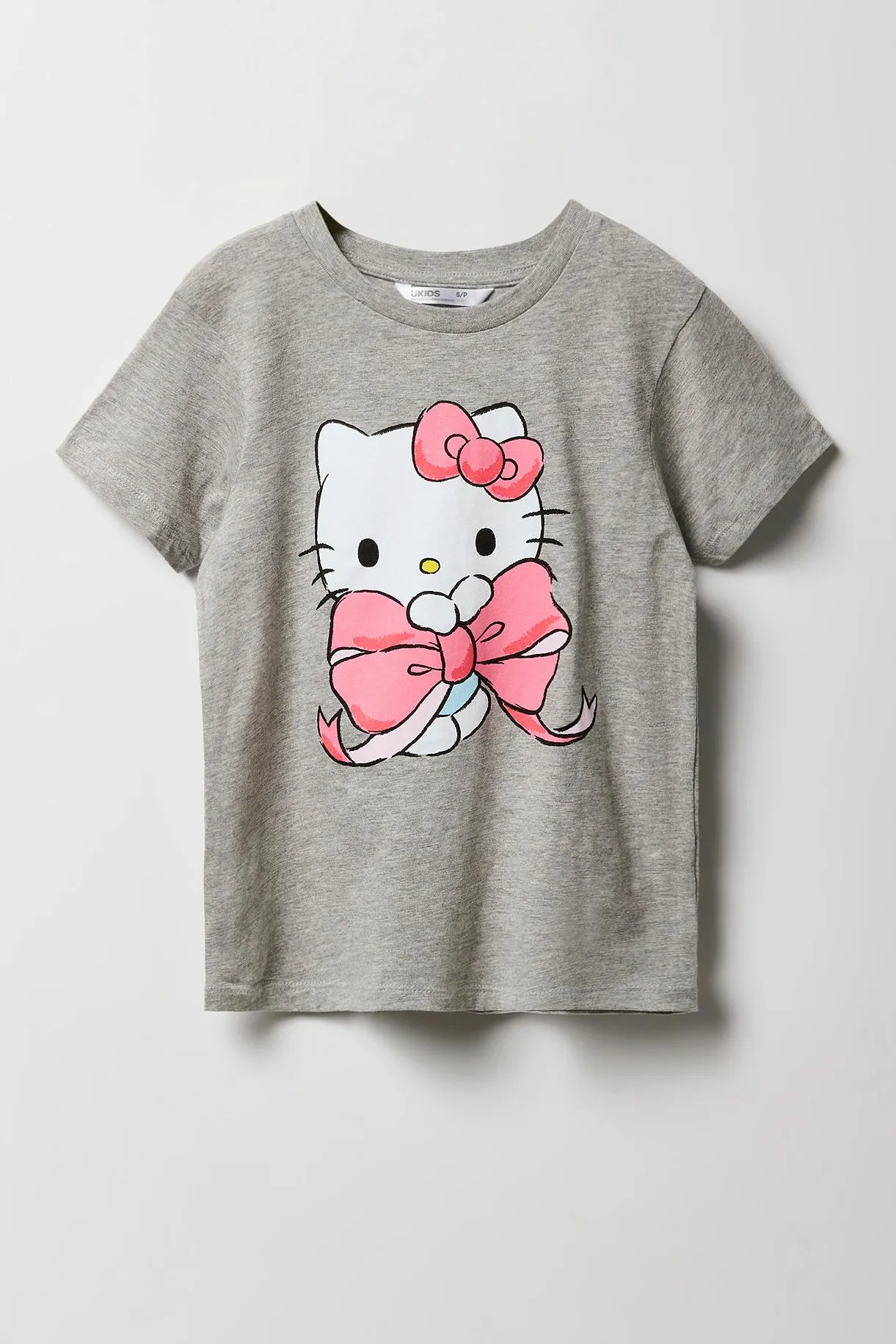 T-shirt à imprimé Hello Kitty avec boucle pour filles sold by Urban Planet