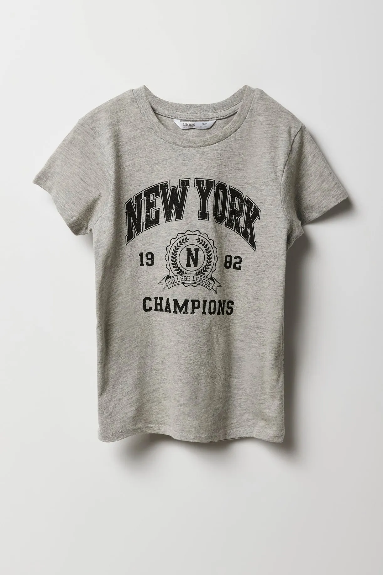 Girls New York Champions Graphic T-Shirt sold by Urban Planet