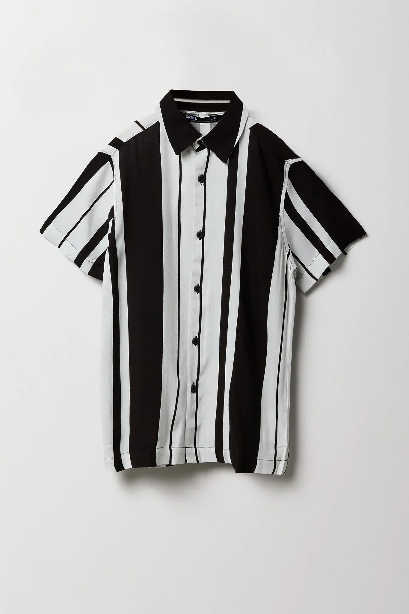 Boys Paisley Print Button-Up Collared Top sold by Urban Planet product image thumbnail 3