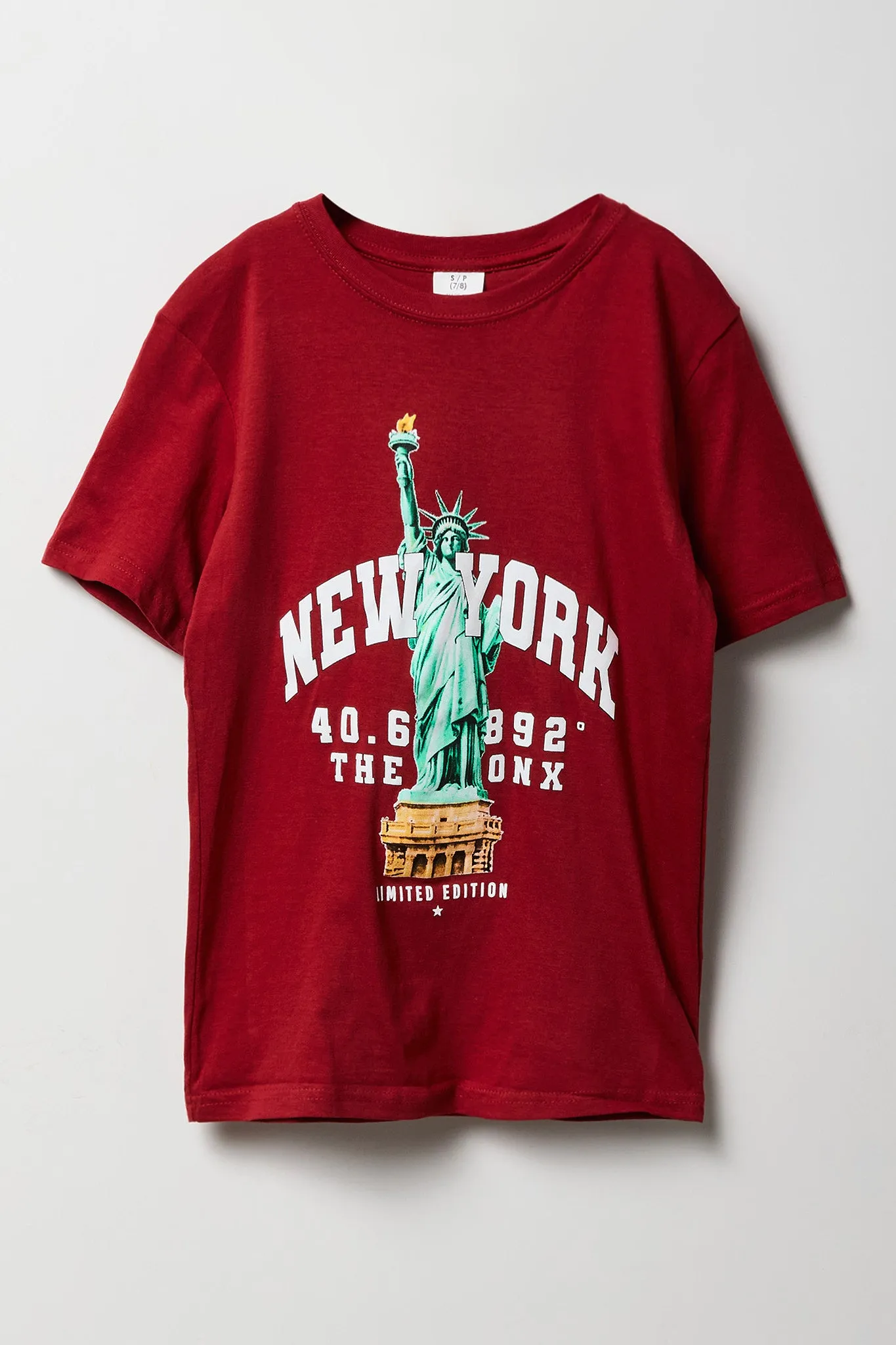 T-shirt à imprimé New York Limited Edition pour garçon sold by Urban Planet