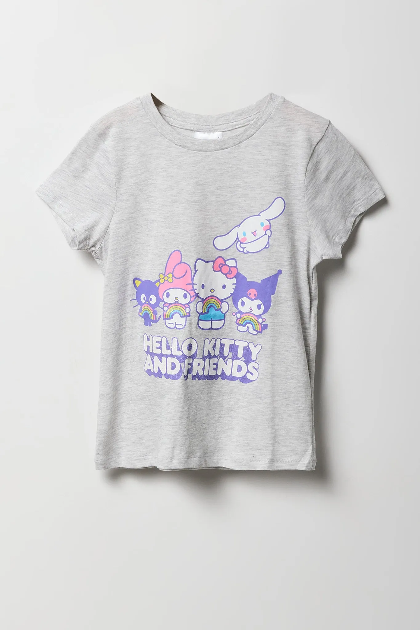 T-shirt à imprimé Hello Kitty and Friends pour fille sold by Urban Planet