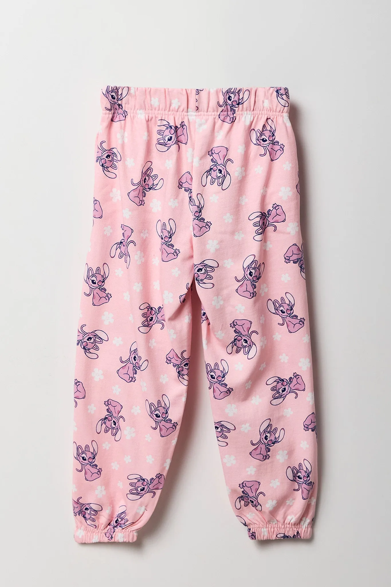 Girls Angel Print Fleece Jogger sold by Urban Planet product image thumbnail 2