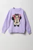 Chandail en molleton à imprimé Minnie & Kitty pour fille sold by Urban Planet
